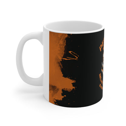 Peaceful Warrior Tiger Coffee Mug