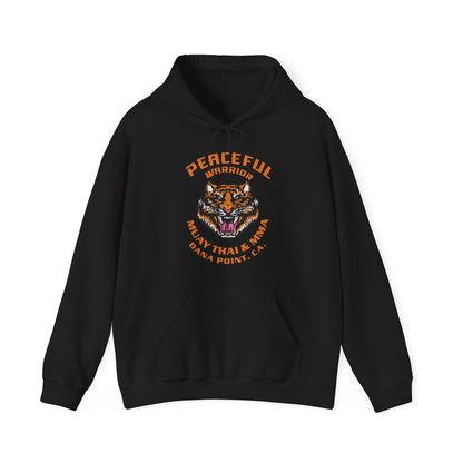 Peaceful Warrior Tiger Hoodie