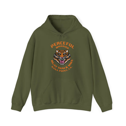 Peaceful Warrior Tiger Hoodie